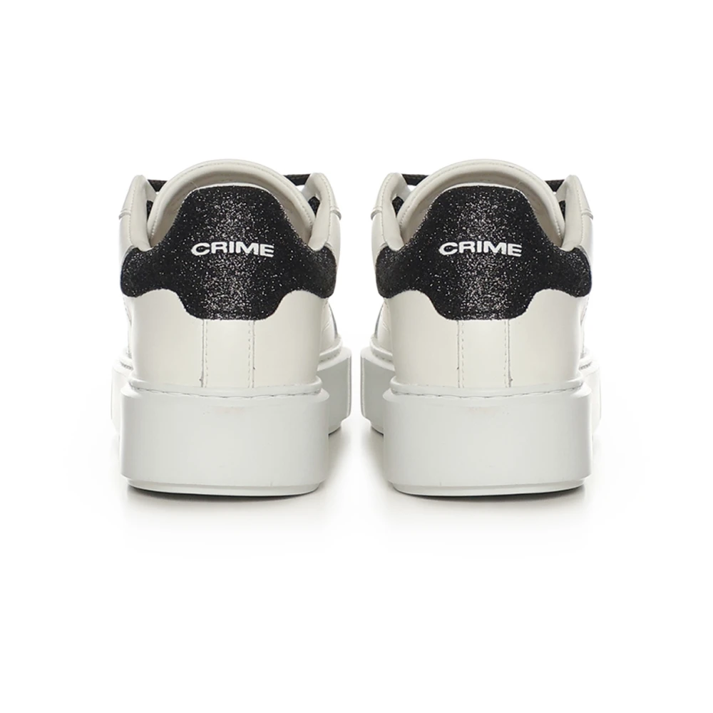 Crime London Dame Sko Hvit 36 EU, - side a