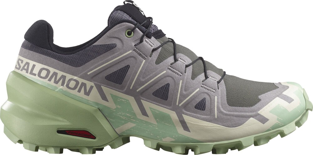 Salomon Women"s Speedcross 6 Castlerock/vanilla Ice/smoke Green 5 - main photo