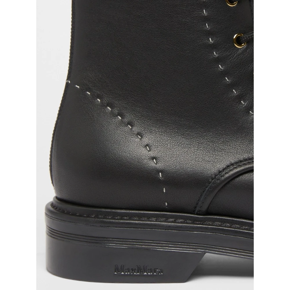 Max Mara Dame Sko Svart 37 EU - side a