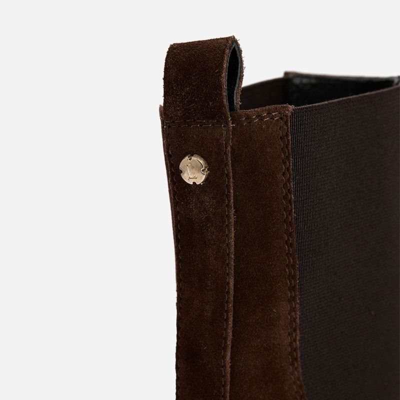 Lottusse Covent Chelsea Boots Cam Moka - side b