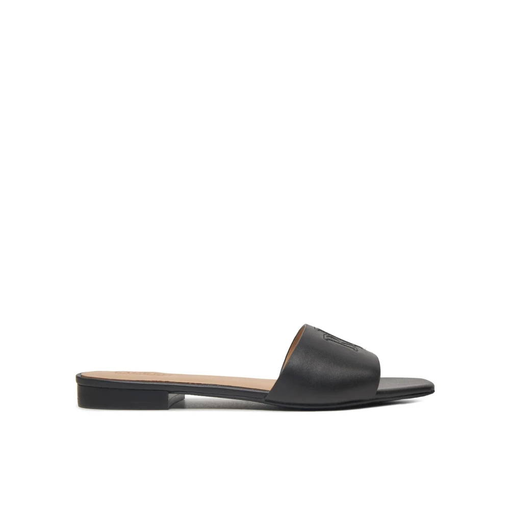 Ralph Lauren Lauren Sandal Smooth Calf everley Sld sn sli Svart - main photo