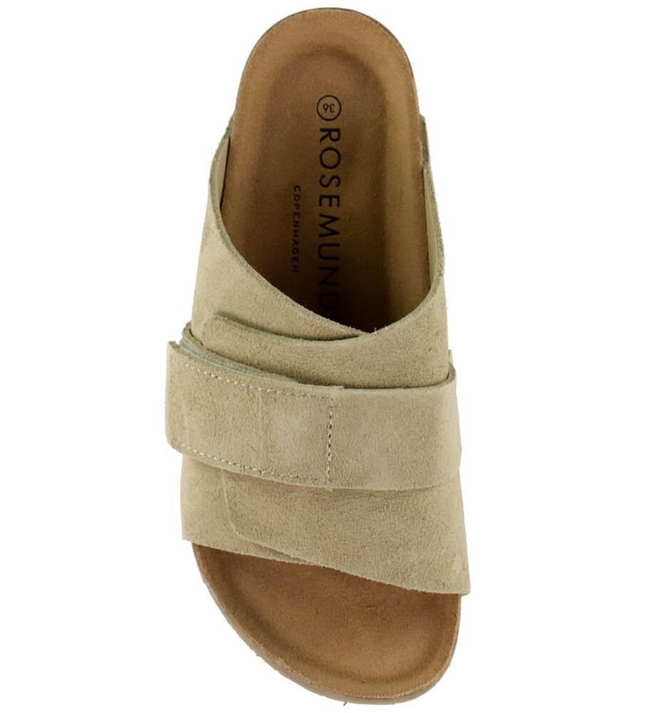 Rosemunde Rhwcolina Leather Suede  Sandal Beige 37 - side b