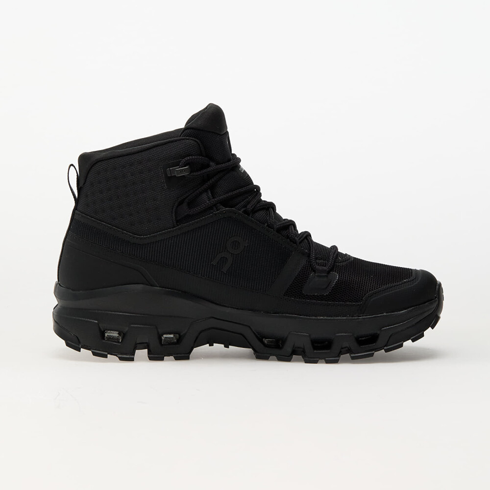 On Women"s Cloudrock Mid Waterproof Black/Black 38 - side b