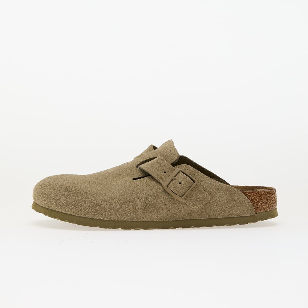 Joggesko Birkenstock Boston Suede Leather Faded Khaki EUR 36 - main photo