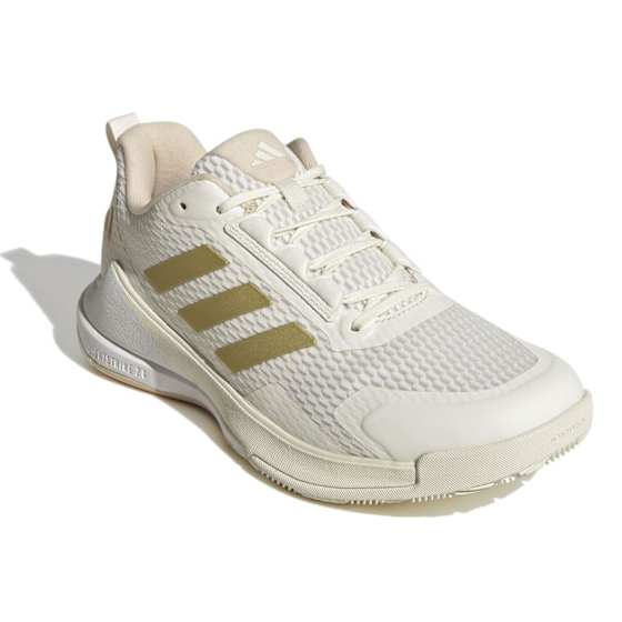 Adidas Novaflight 2 W Owhite/Goldmt/Crysan 40 (Uk 6.5) Innendørssko - side b