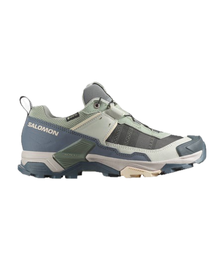 Salomon Women"s X Ultra 5 Gore-tex Seagrass/turbulence/tender Peach 40|40 2/3 - main photo