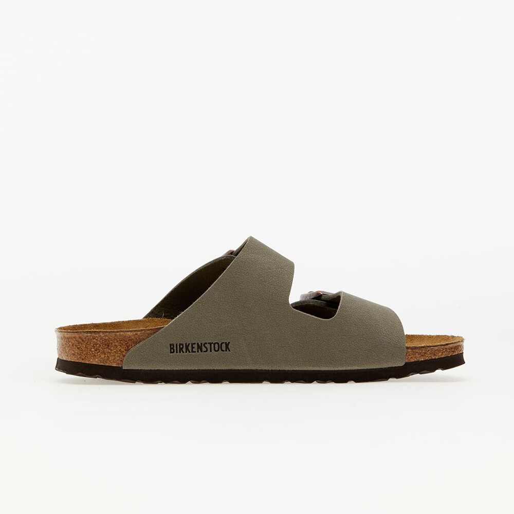 Birkenstock Arizona Birko-Flor Nubuck Grå 39 - side b