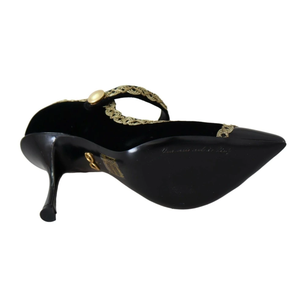 Dolce & Gabbana Dame Sko Svart 36 1/2 EU, - side a
