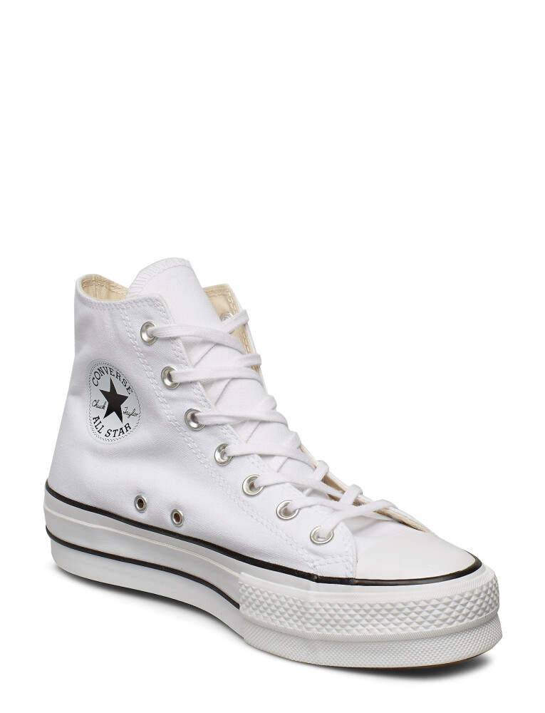 Converse Ctas Lift Hi White/Black/White - White - 35 - main photo