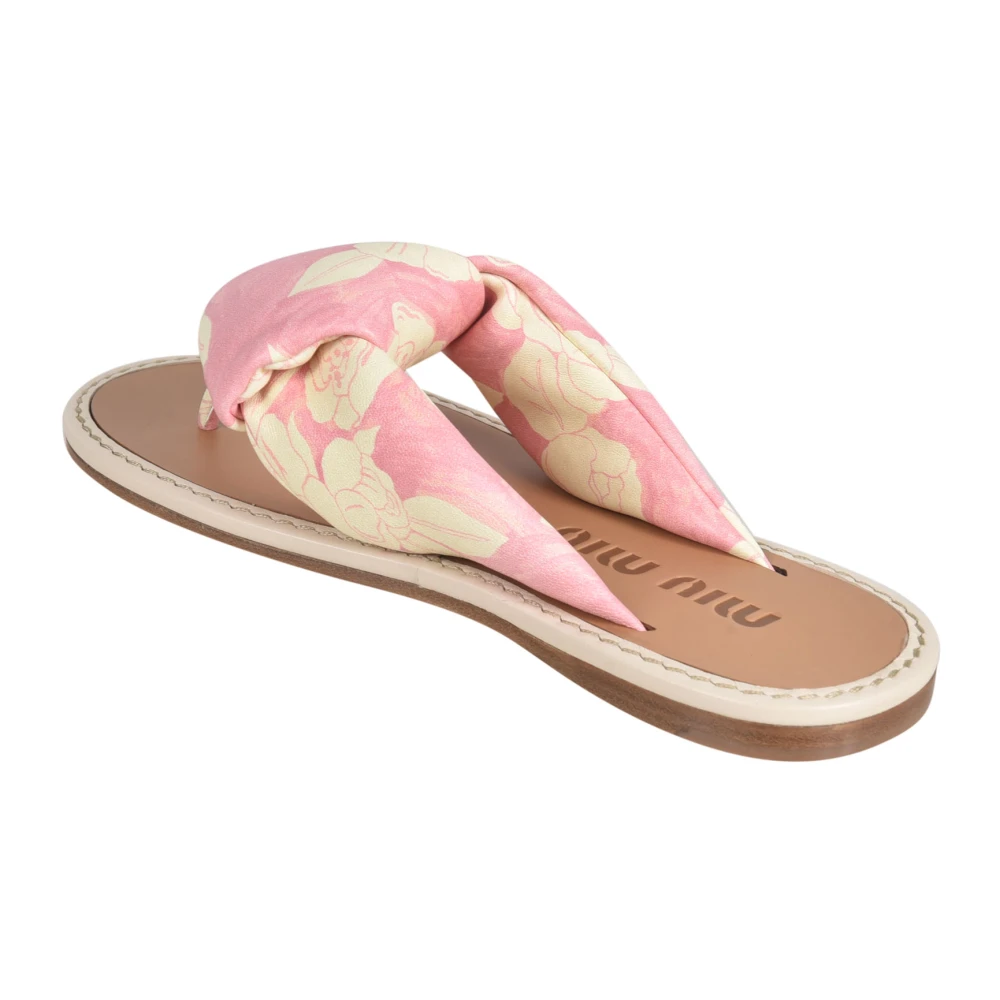 Miu Miu Dame Sko Rosa 36 EU - side a