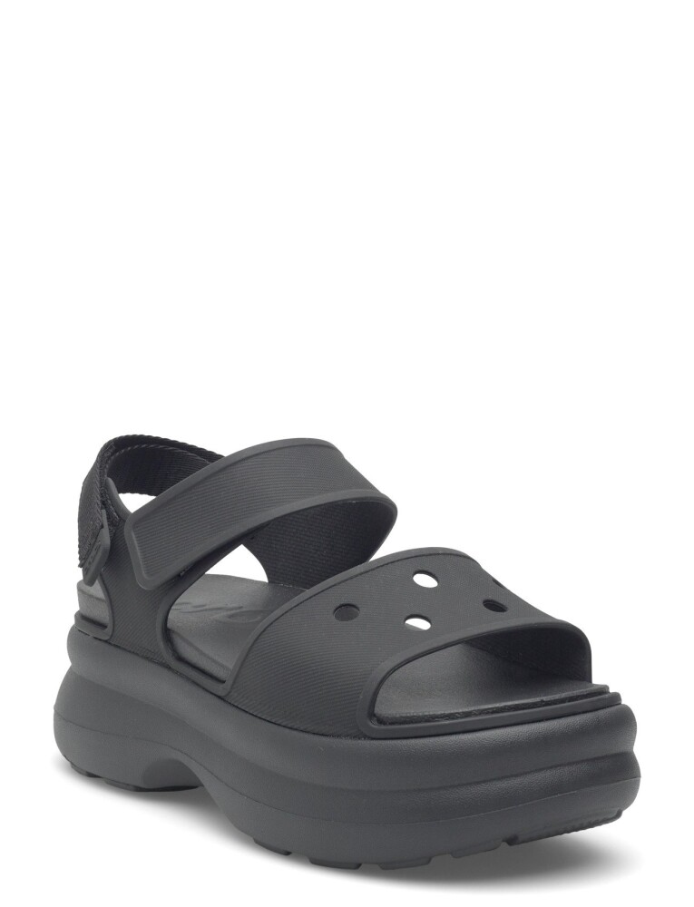 Crocs Soho Y Strap Sandal   Black   37/38 - main photo
