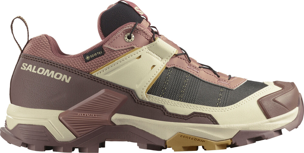 Salomon Women"s X Ultra 5 GORE-TEX Burlwood/french Roast/rattan 40 - main photo