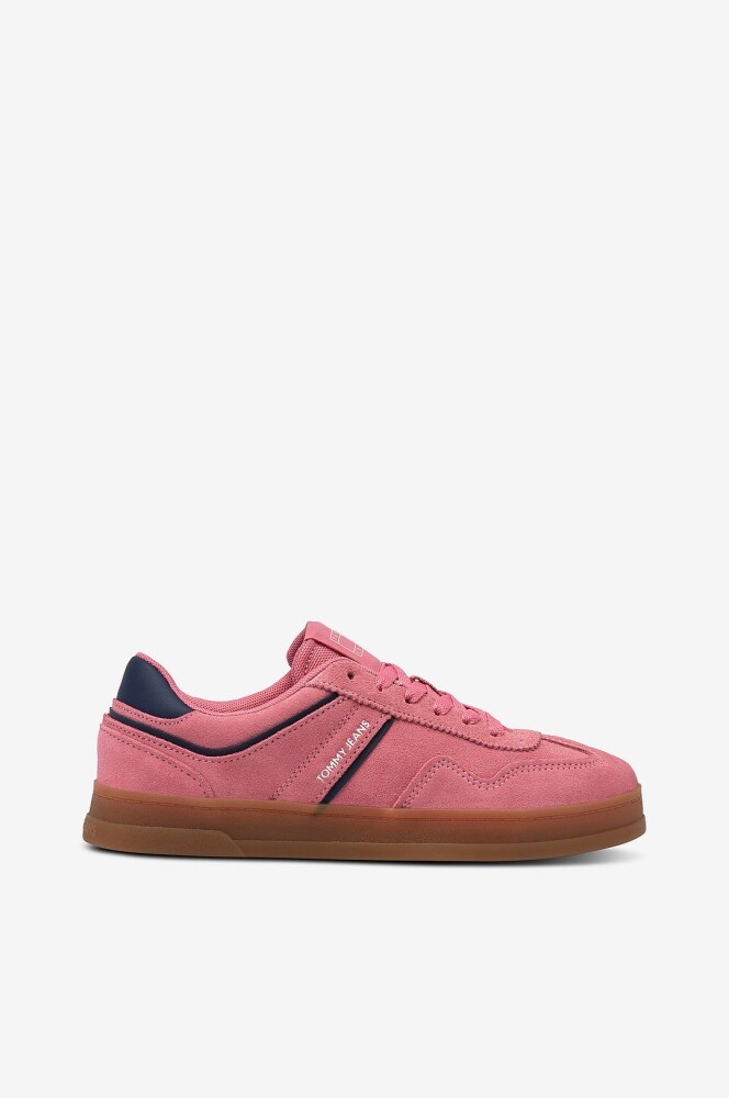 Tommy Hilfiger Joggesko The Greenwich Suede Rosa - main photo