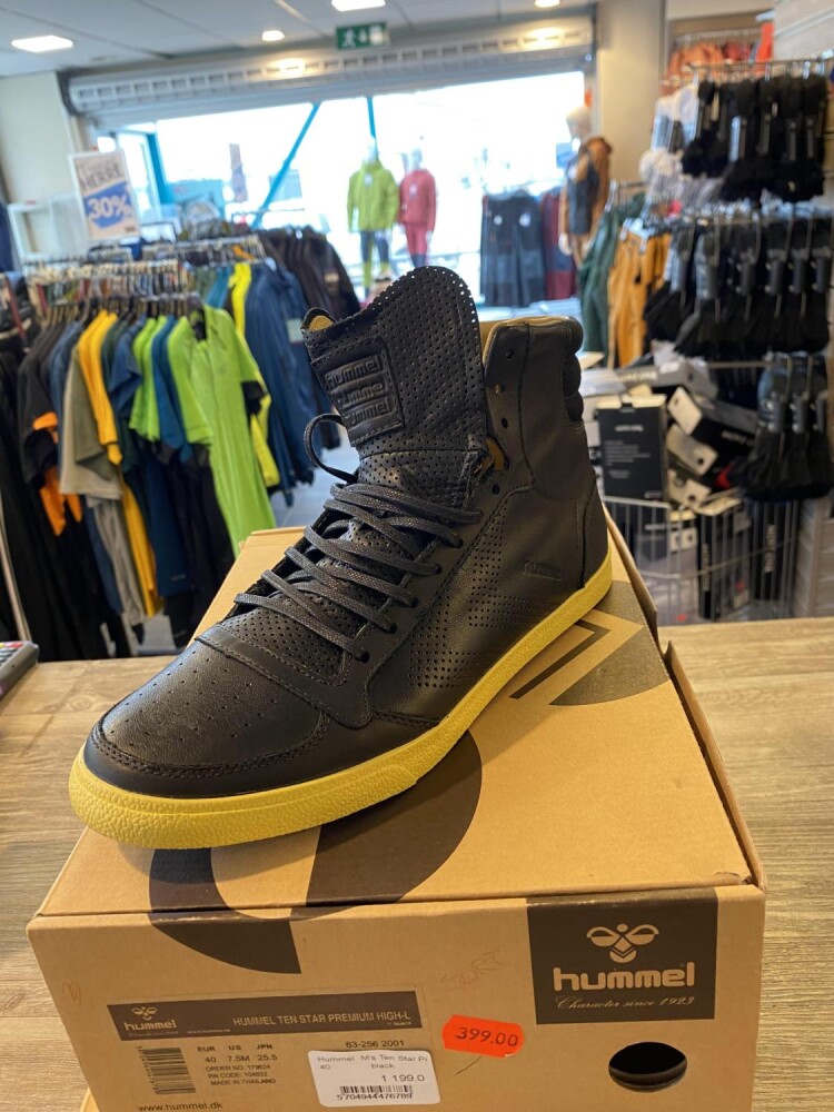 Hummel  M"s Ten Star Premium Leather High l Black   black 40 - main photo