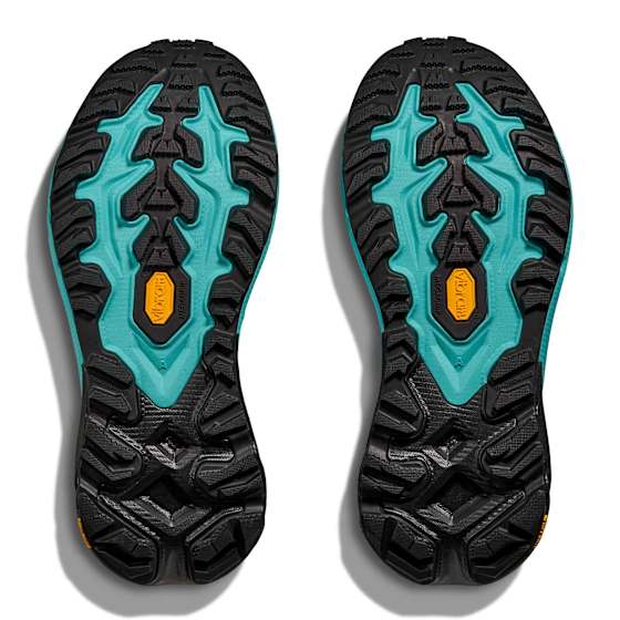 Hoka Women's Mafate 5 Skyward Blue/Black 40 - side b