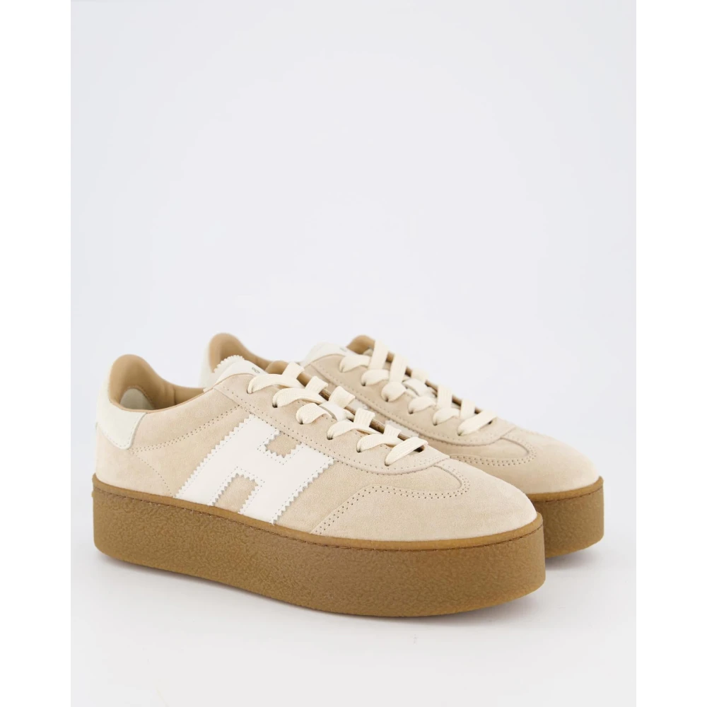 Hogan Dame Sko Beige 41 EU - side b
