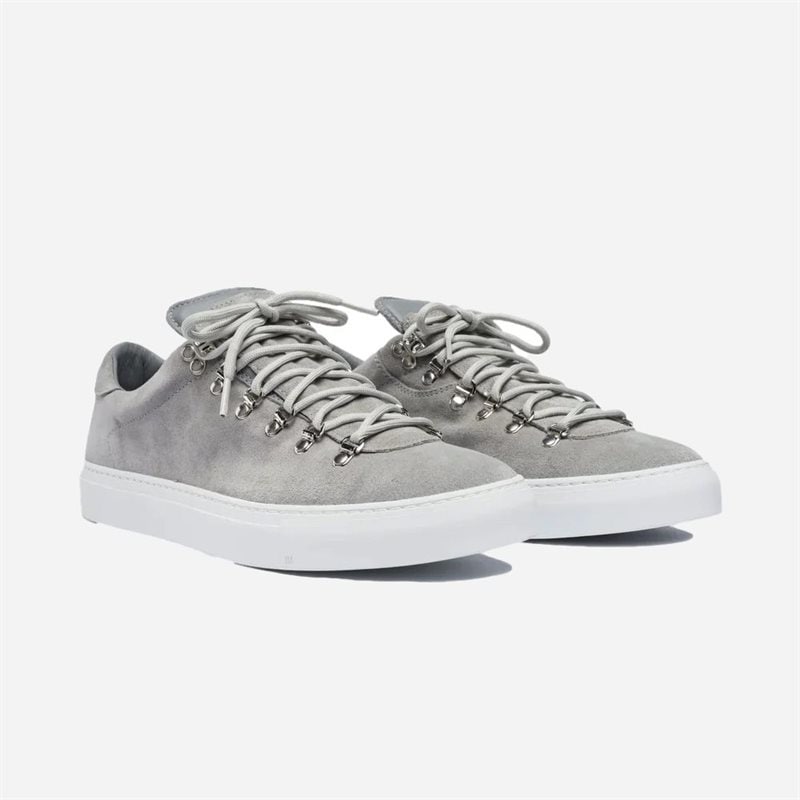 Marostica Low - Grey Suede - side a