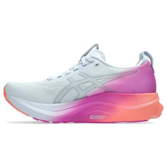 Asics GEL Kayano 32 Sunny Sizzle Dame Sky/Digital Sakura 37.5 - side a