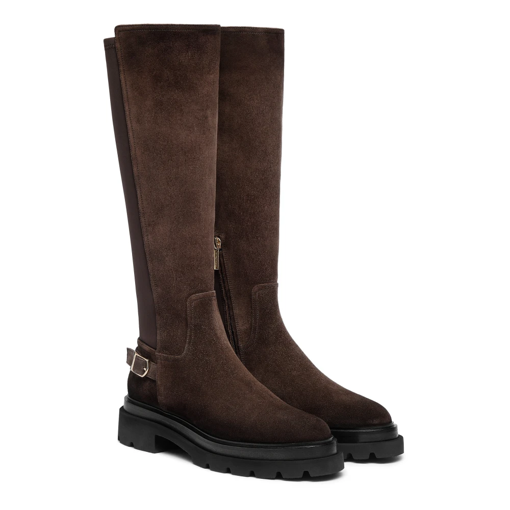 Santoni Dame Sko Brun 37 1/2 EU, - side a