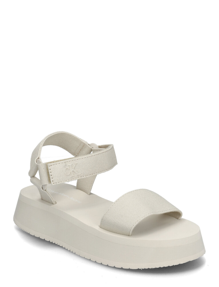 Calvin Klein Sandal Velcro Webbing Mg - White - 41 - main photo