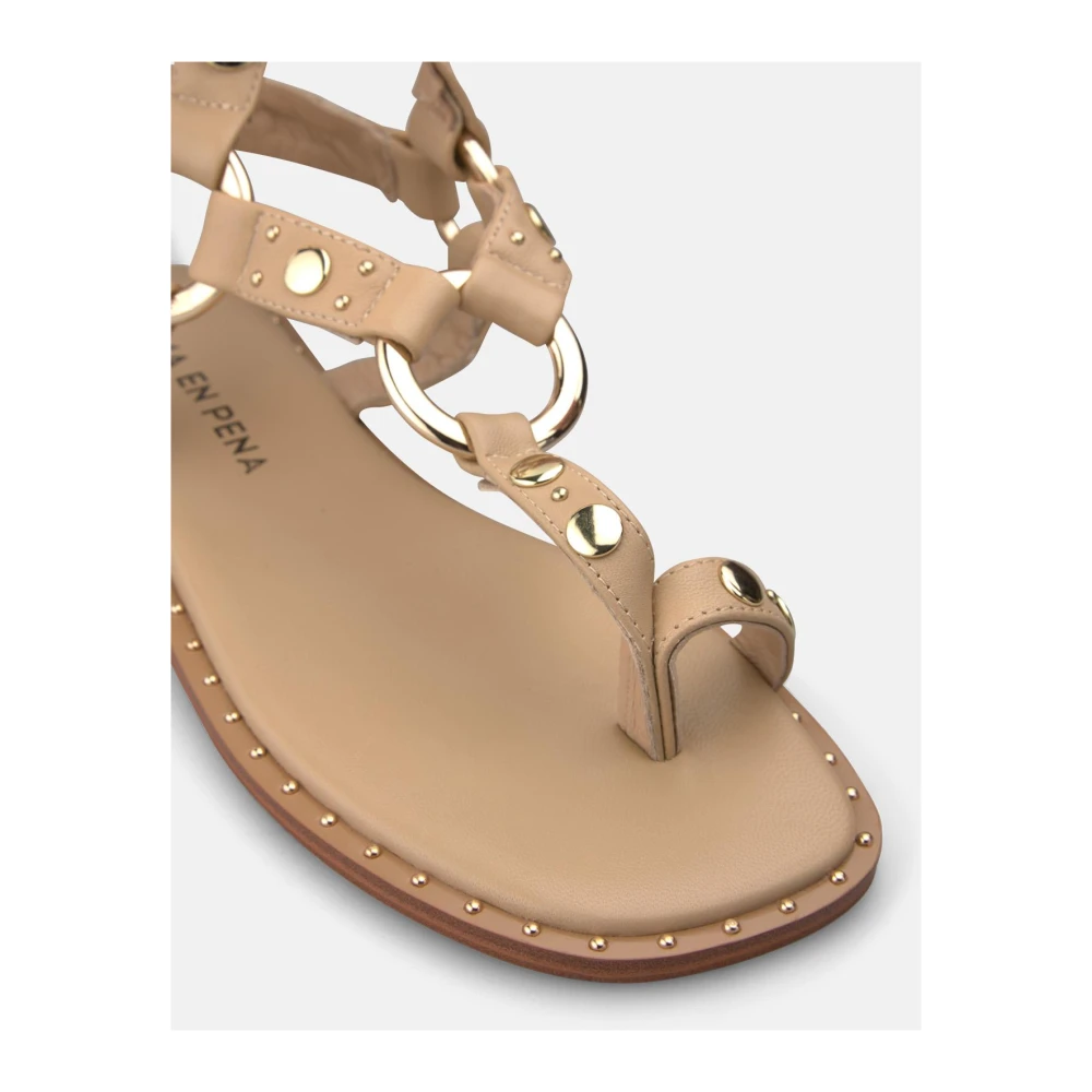 Alma EN Pena, Dame, Sko, Beige, 39 EU, - side b
