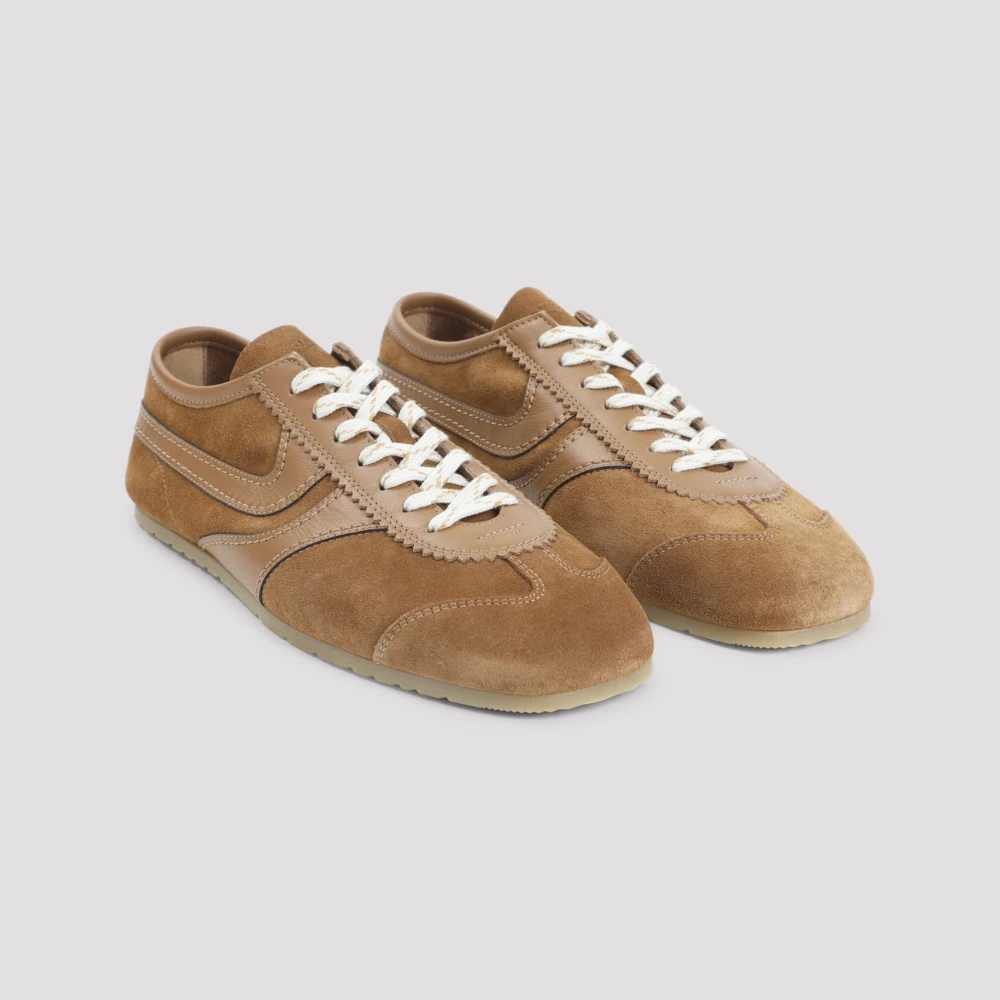 Dries Van Noten, Dame, Sko, Brun, 36 EU, - side a