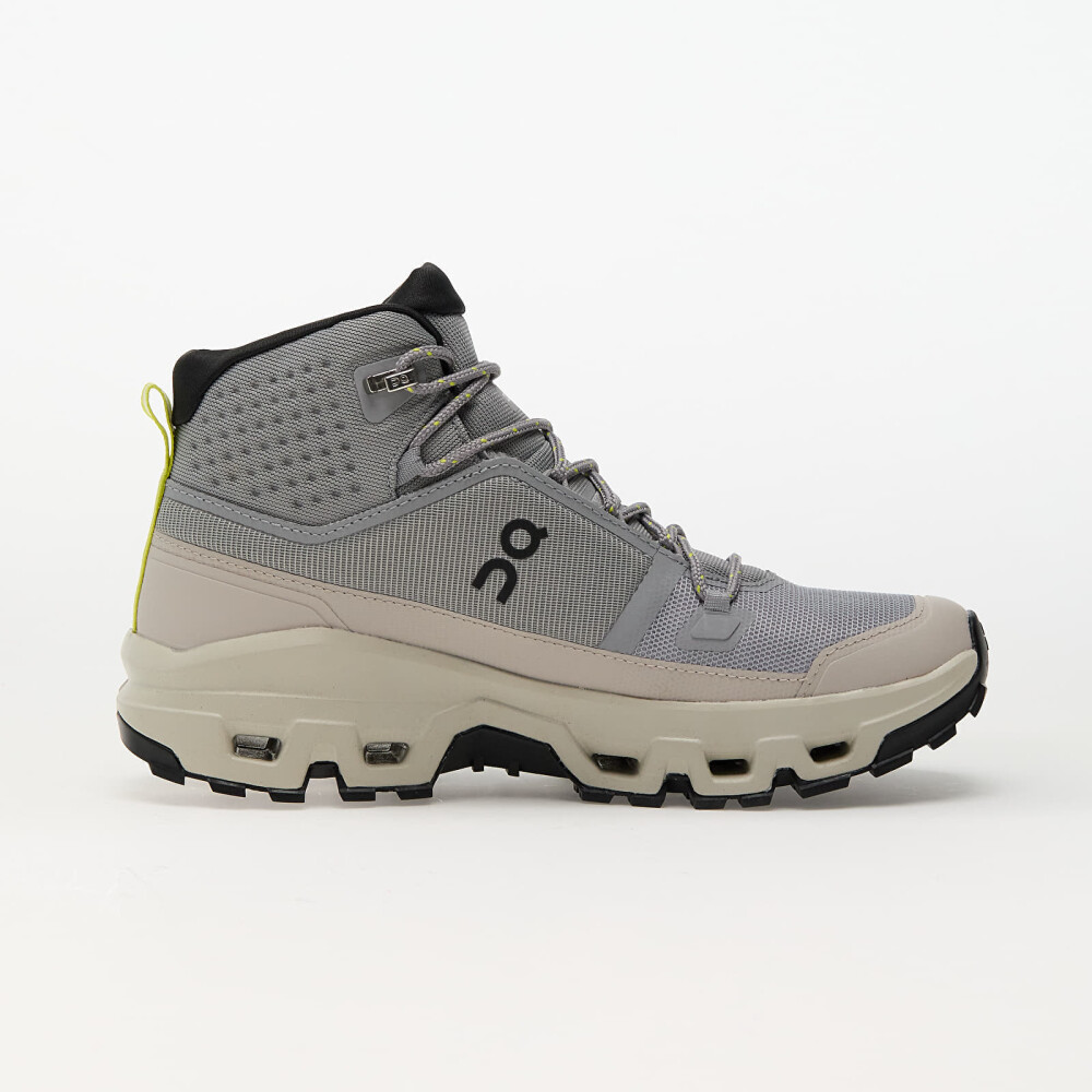 On Women"s Cloudrock Mid Waterproof Alloy/Ice 38.5 - side b