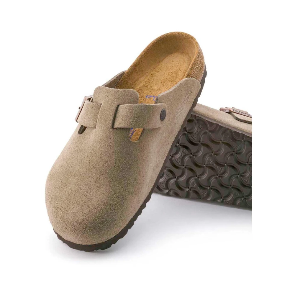 Birkenstock, Dame, Sko, Beige, 42 EU, - side b