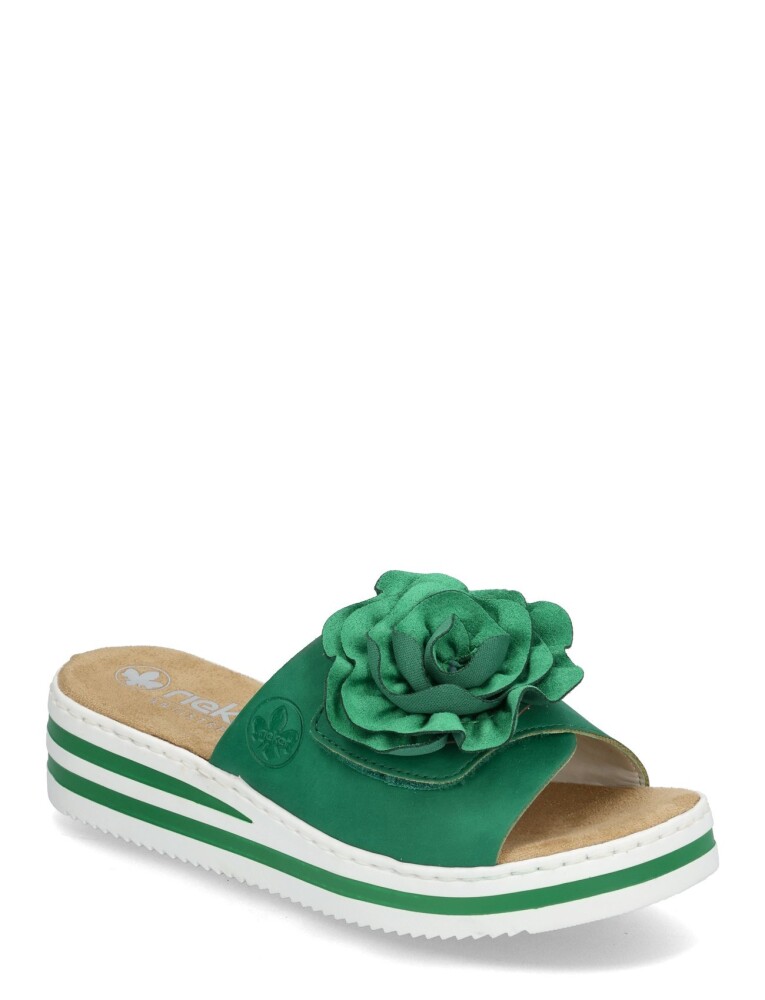 Rieker Rieker Ladies" Sandals V0252 00 Black   Green   41 - main photo