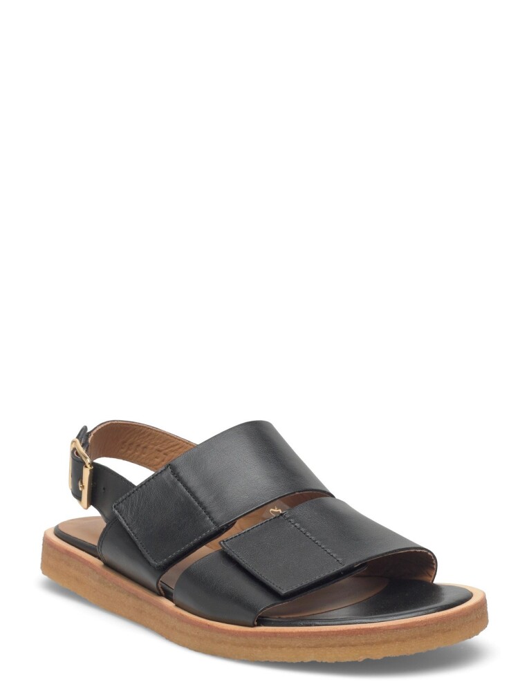 ANGULUS Sandals - Flat  - Open Toe - Op - Black - 38 - main photo