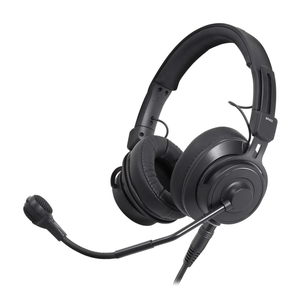 Audio-Technica BPHS-2UT Broadcast set Stereo, dynamisk mik, uterminert