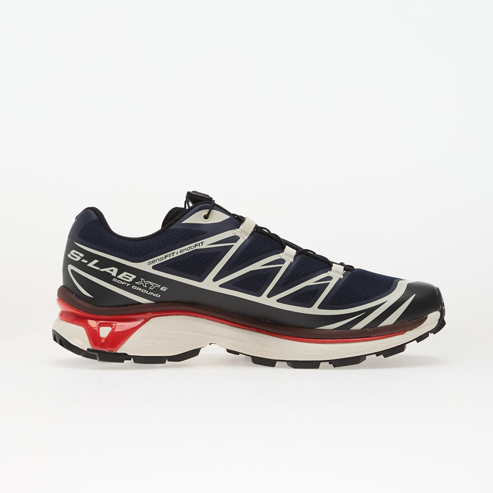 Salomon Advanced Joggesko Salomon XT 6 Maritime Blue/ Black/ Fiery Red EUR 38 2/3 - side b