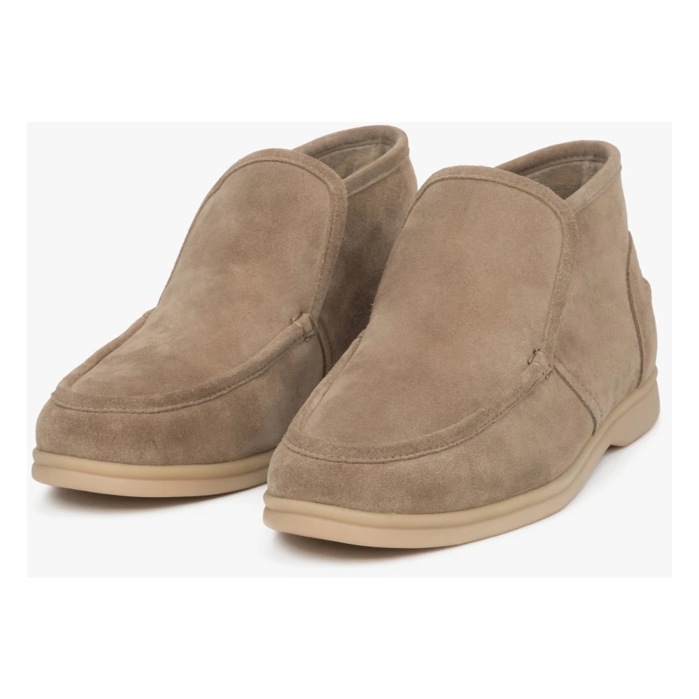 Estro Dame Sko Beige 37 EU, - side a