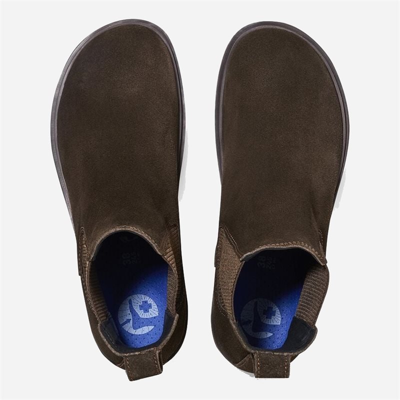 Birkenstock Highwood Slip On Women Suede Leather Mocha - side b