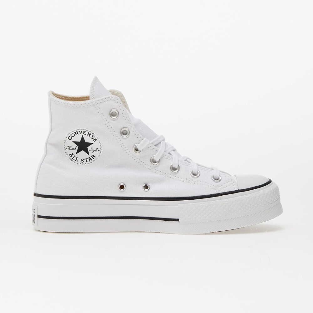 Converse All Star Lift Hi-Trener Hvit 37 EU - side b