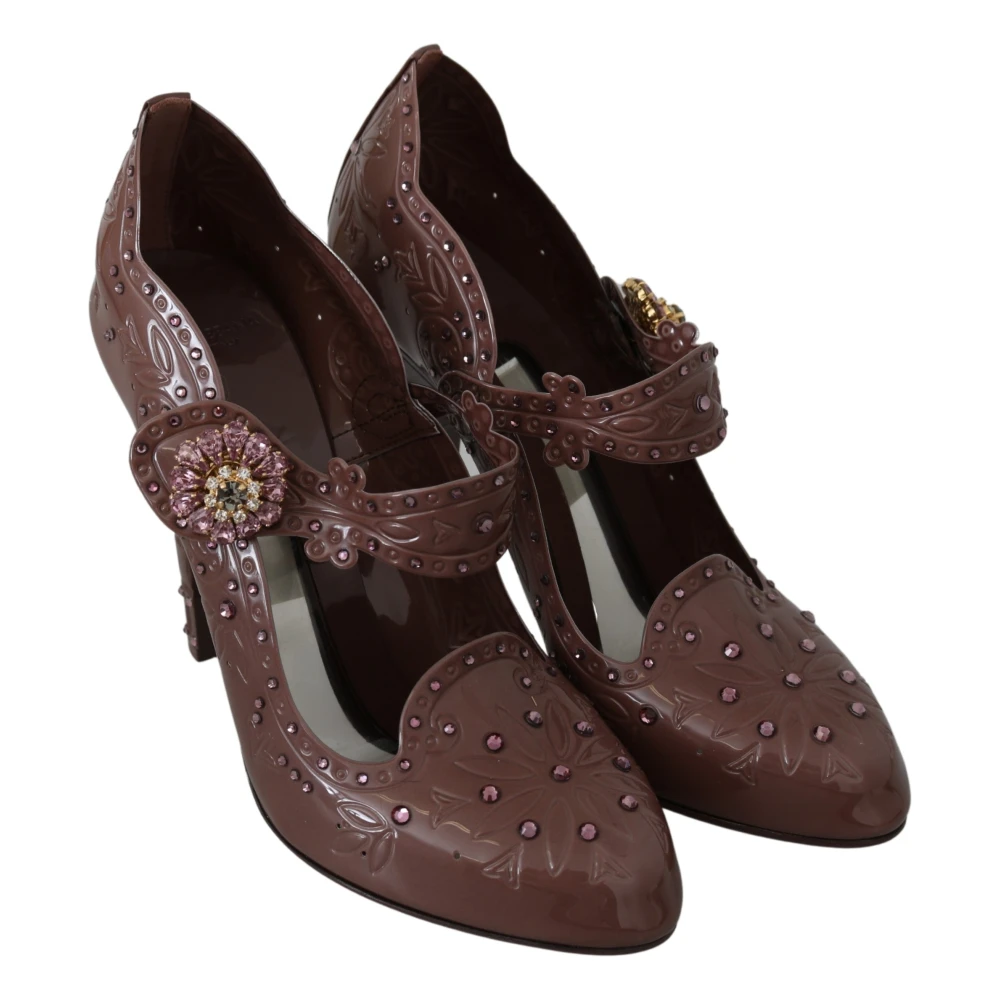 Dolce & Gabbana Dame Sko Brun 40 EU - side a