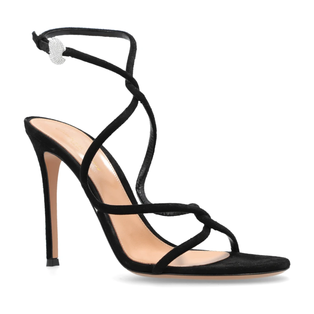 Gianvito Rossi Dame Sko Svart 37 EU - side b