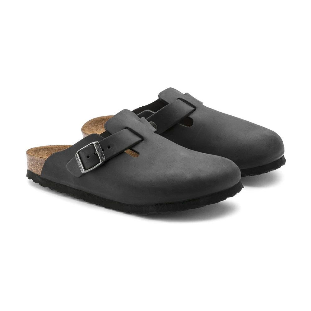 Birkenstock Sandaler Boston Svart Female EU 37 - side a