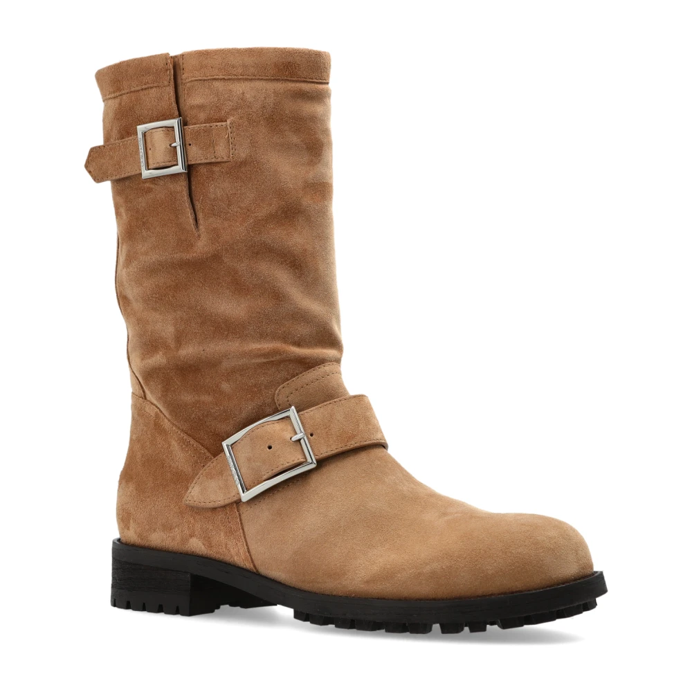Jimmy Choo Dame Sko Brun 37 1/2 EU, - side b