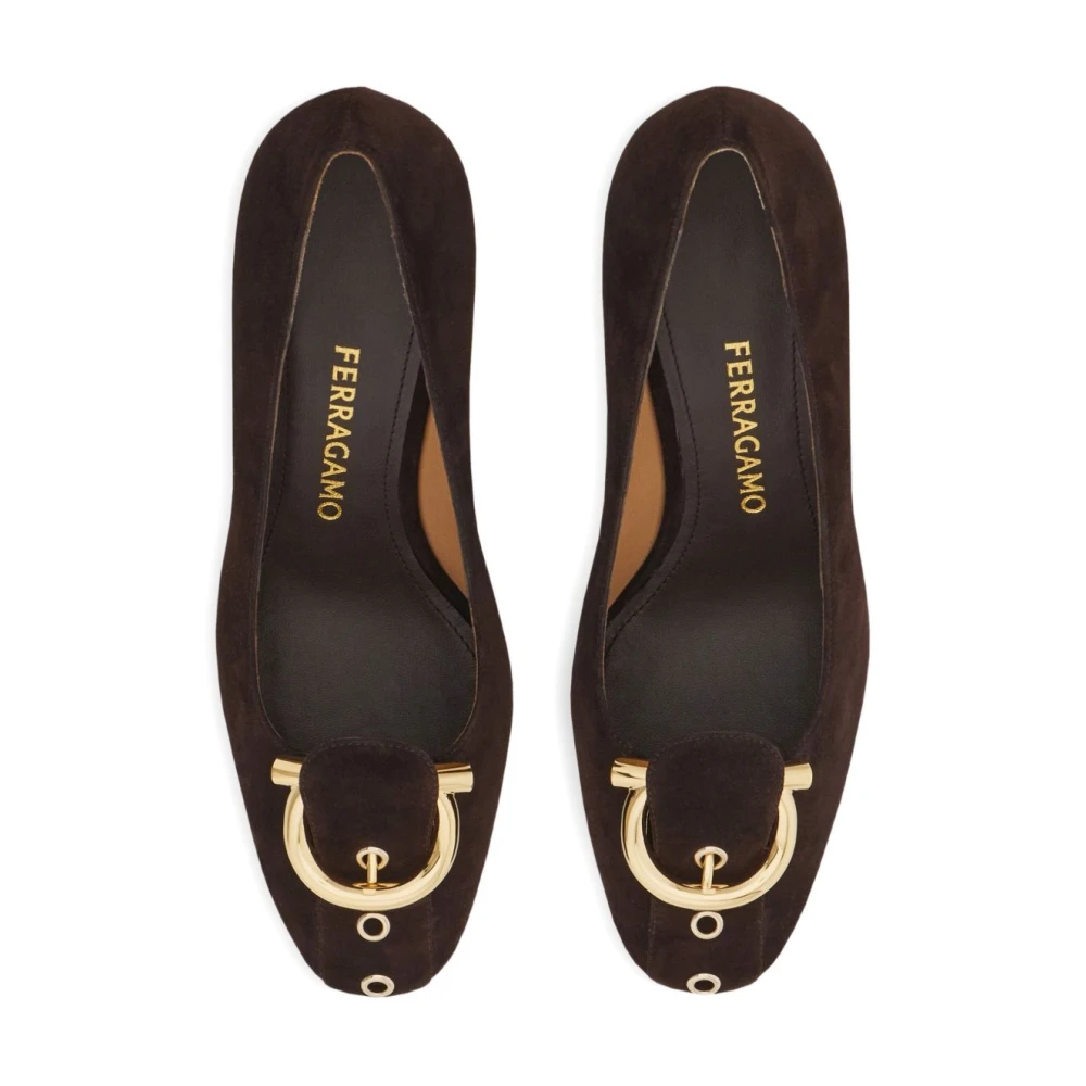 Ferragamo Dame Sko Brun 36 EU, - side a