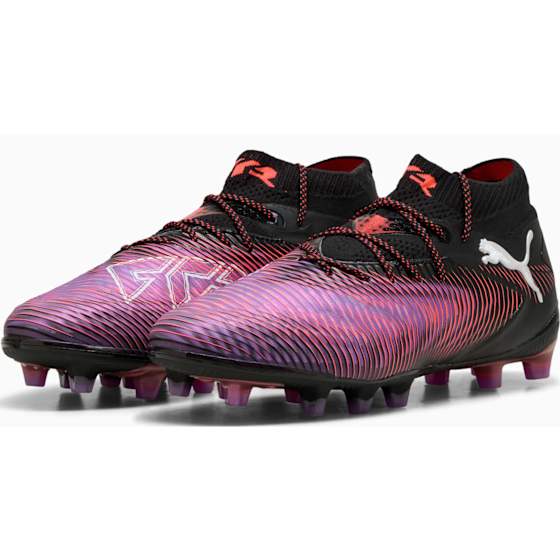 Puma Future 8 Ultimate AG Dame Puma Black/Puma White/Glowing 38 - side b