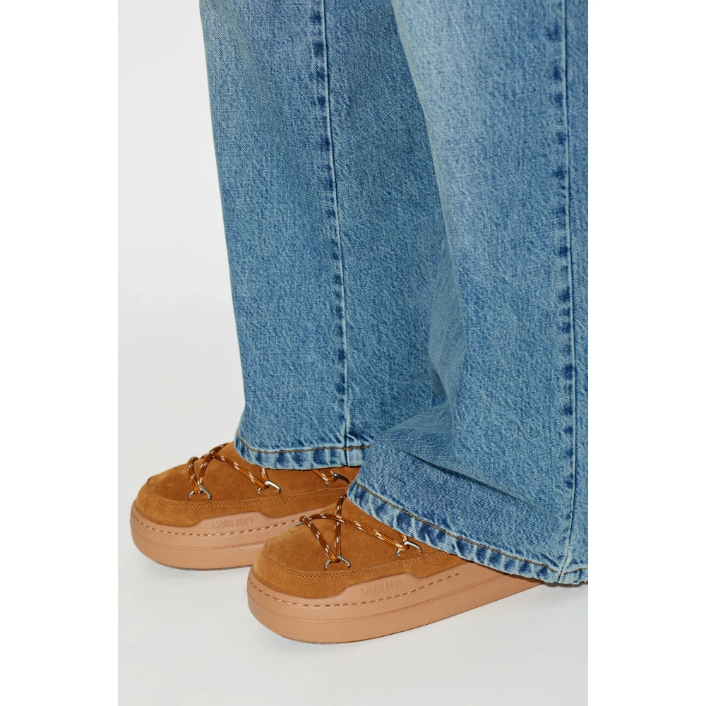 Moon Boot Dame Sko Brun 39 EU, - side a