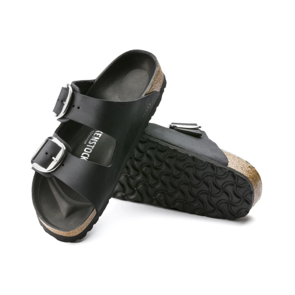 Birkenstock - Sandaler Arizona Big Buckle Leoi Hex - Svart - side a