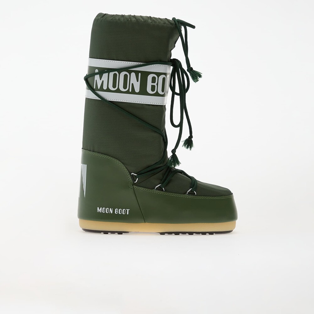 Moon Boot Unisex Icon Nylon Forest Green 39/ 41 - side b