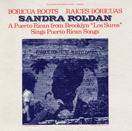 Sandra Roots Sandra Roldan Boricua Roots/raices Boricuas: Puerto Rican Songs CD ...