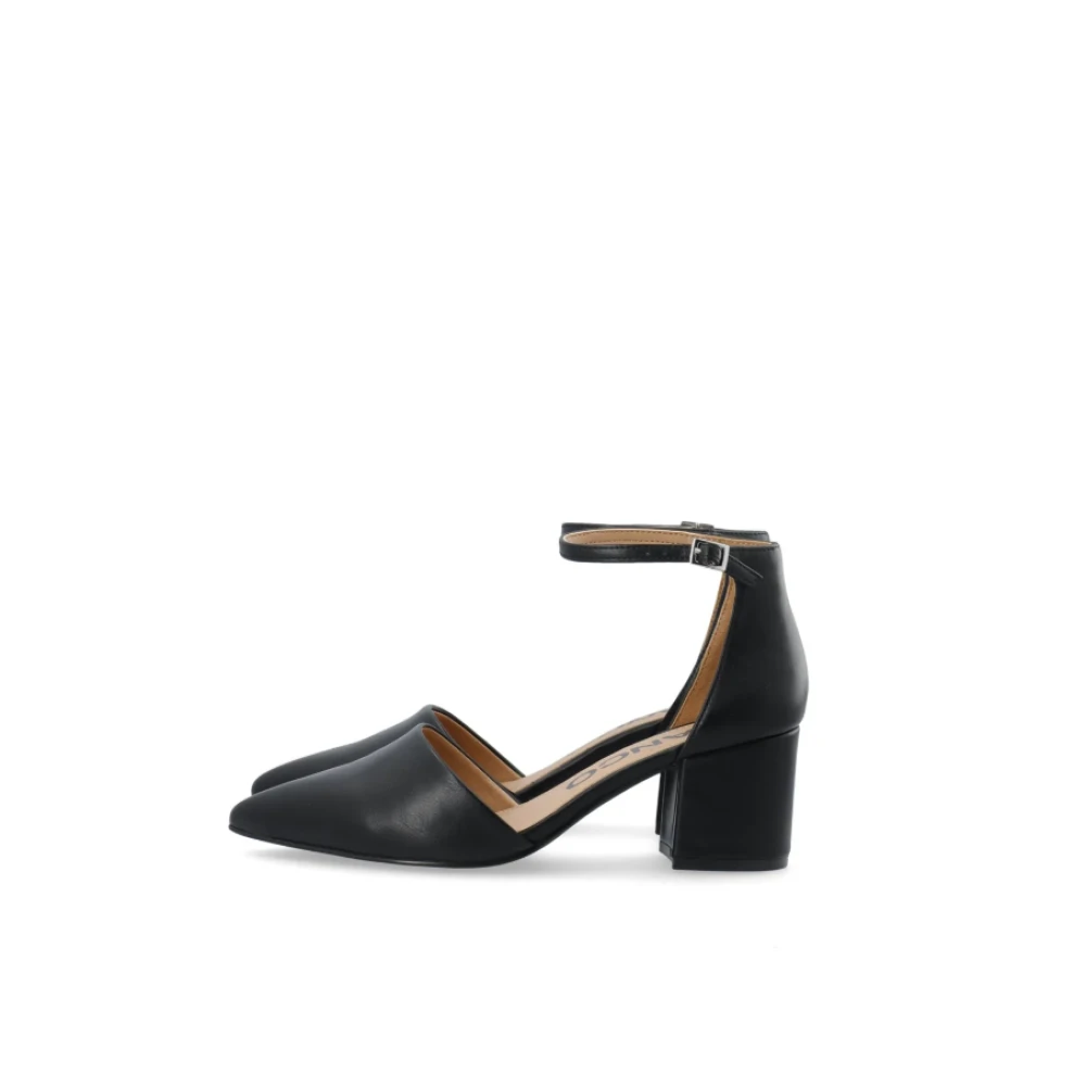 Bianco Devived Pump Faux Leather Sort 38 - side b