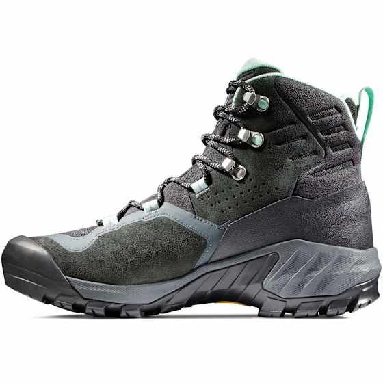 Mammut Sapuen High GTX Dame Dark Steel/Neo Mint 41 1/3 - side a