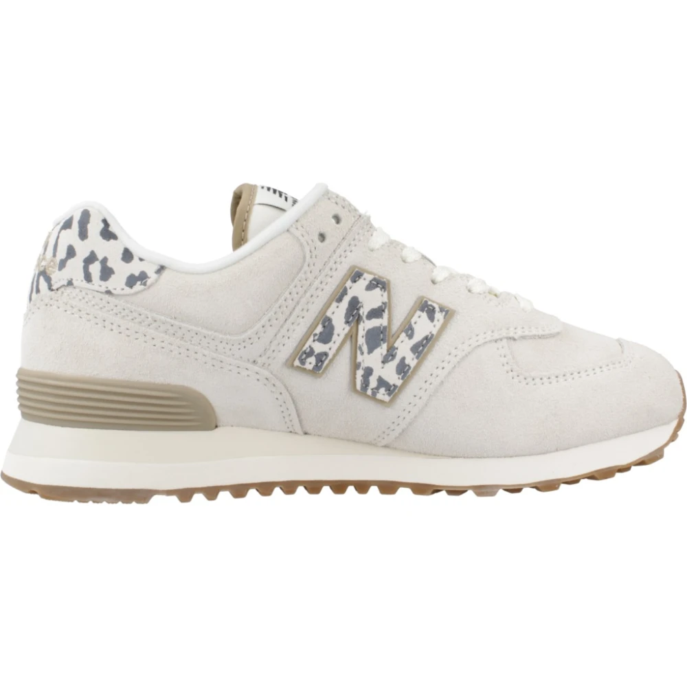 New Balance Dame Sko Hvit 37 1/2 EU - side b