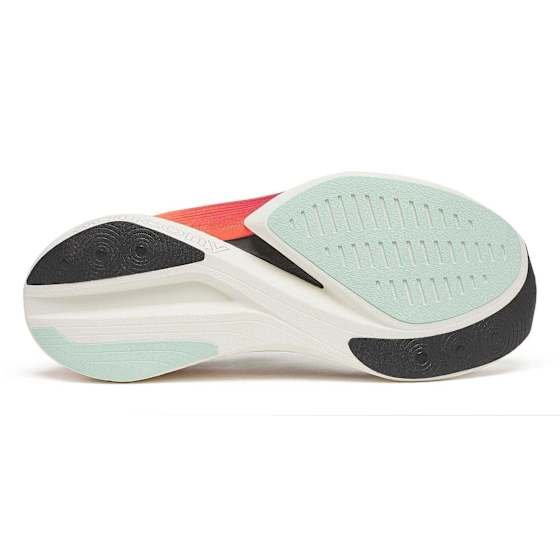 Saucony Unisex Endorphin Elite 2 White/crimson 46.5 - side b