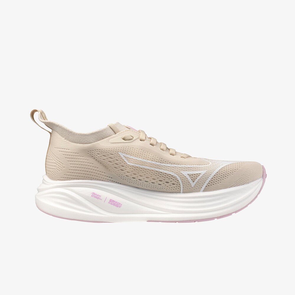 Mizuno Women's Neo Zen 2 Summer Sand/white/cattleya Orchid 41 - side b